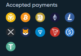 Accepted Payment Methods at BetPlay
